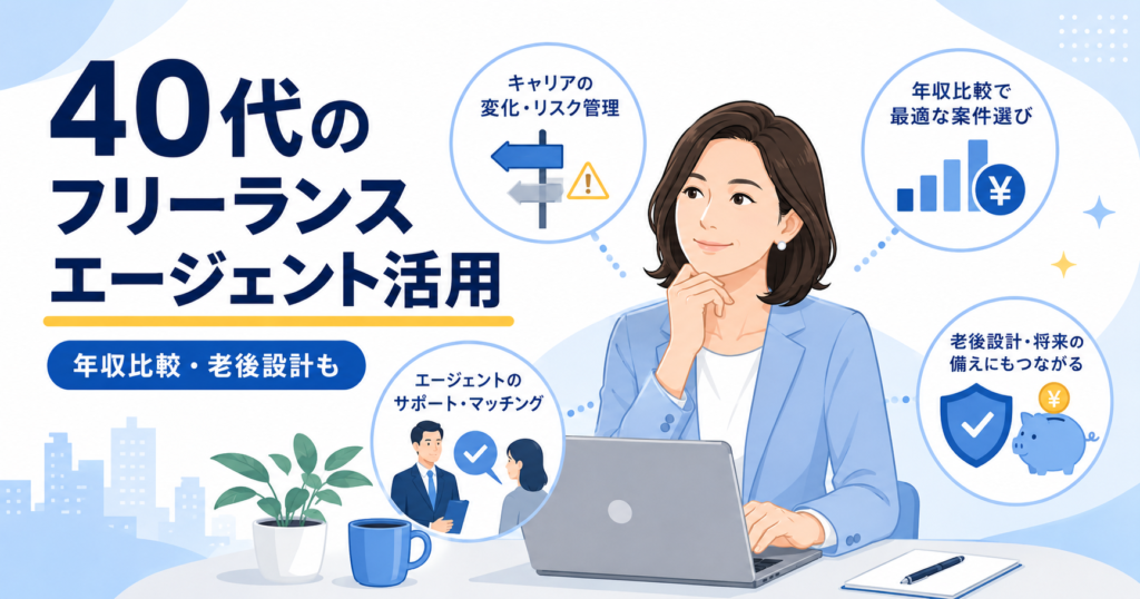 フリーランス エージェント 40代