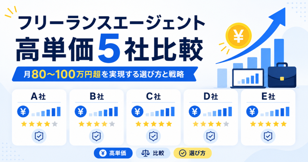 フリーランスエージェント 高単価