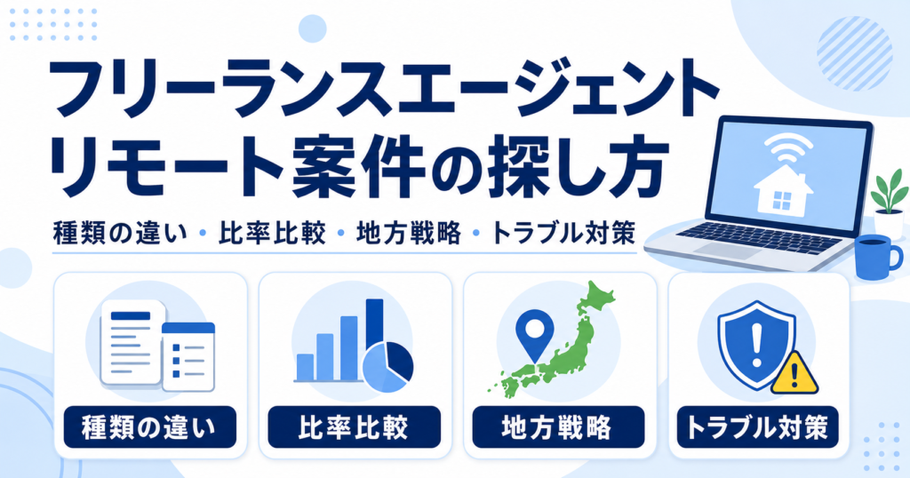 フリーランスエージェント リモート