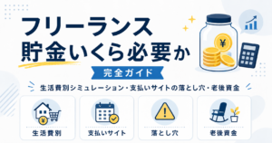 フリーランス 貯金 いくら必要