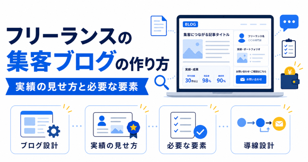 フリーランス ブログ 集客