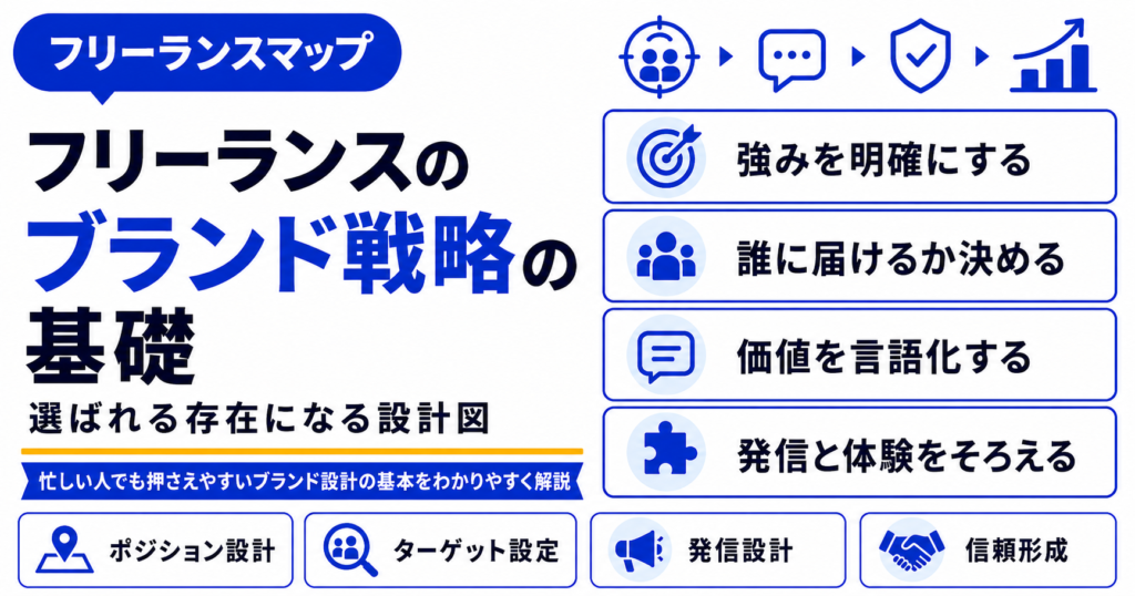 フリーランス ブランド 戦略 基礎