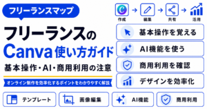 フリーランス Canva 使い方