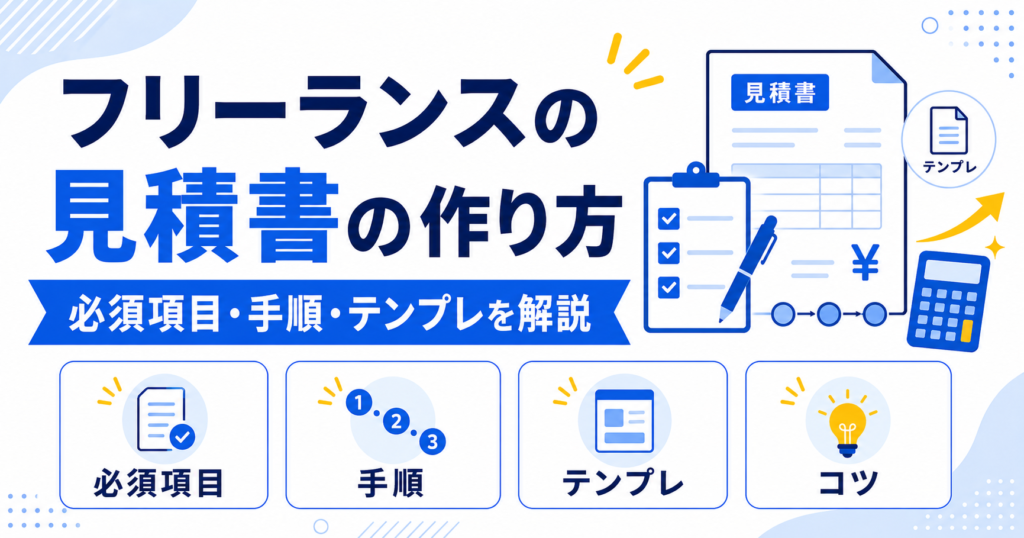 フリーランス 見積もり 作り方