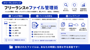 フリーランス ファイル管理