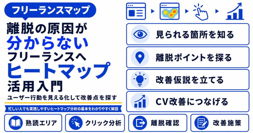 フリーランス ヒートマップ 活用