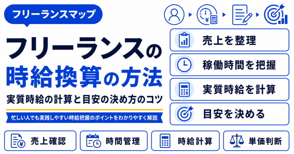 フリーランス 時給換算 目安