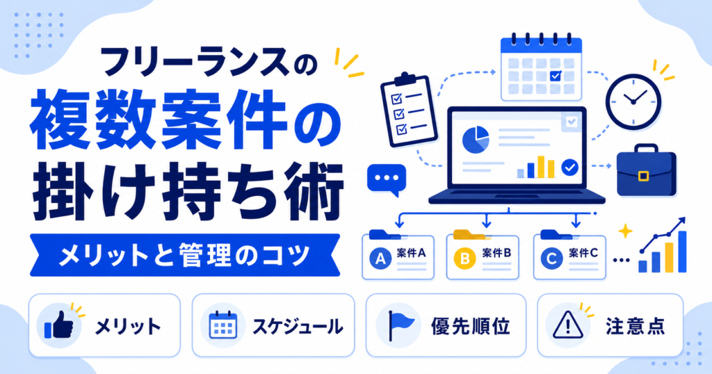 フリーランス 複数案件 掛け持ち