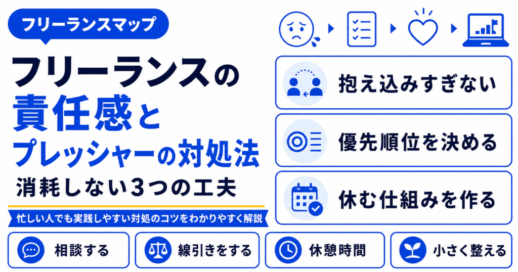 フリーランス 責任感 プレッシャー 対処