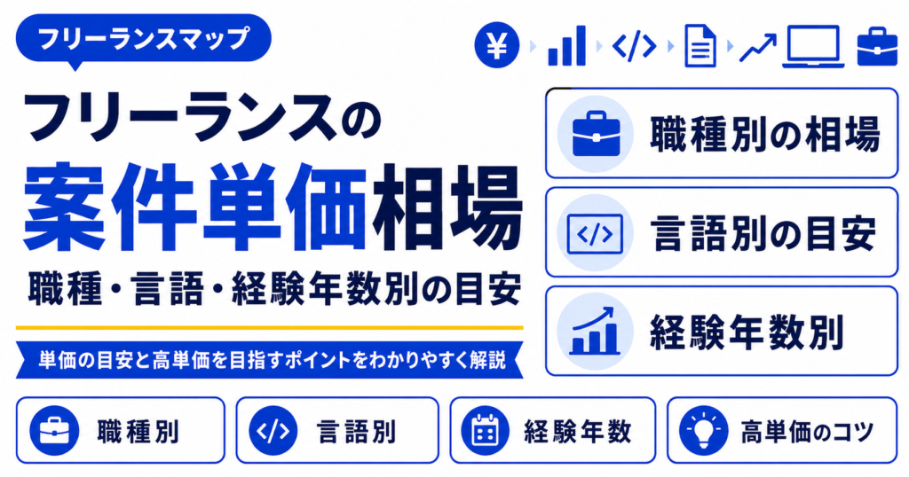 フリーランス 案件 単価相場