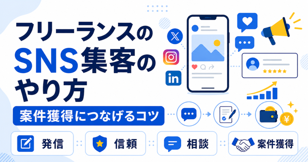 フリーランス SNS 集客