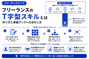 フリーランス T字型 スキル