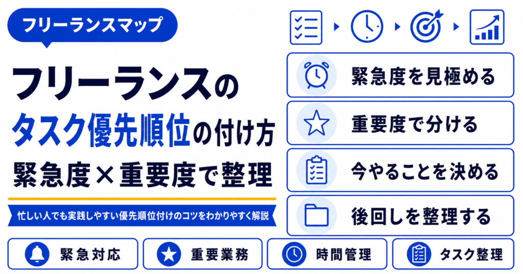 フリーランス タスク優先順位