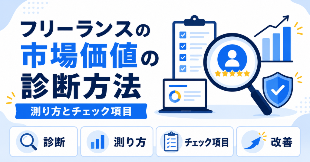 フリーランス 市場価値 診断