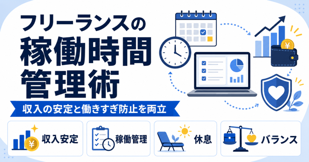 フリーランス 稼働時間 管理