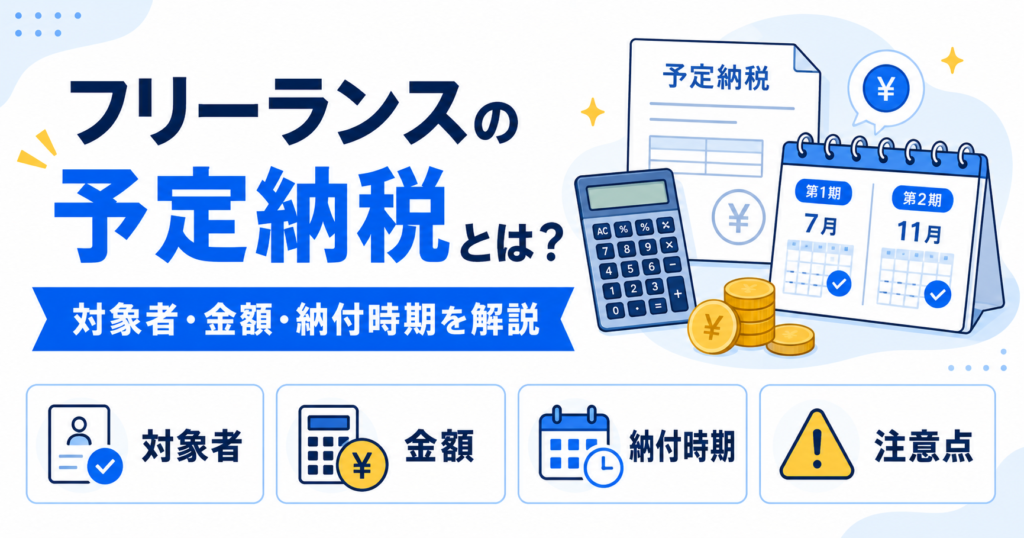 フリーランス 予定納税