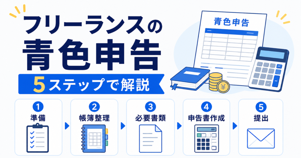 フリーランス 青色申告 やり方
