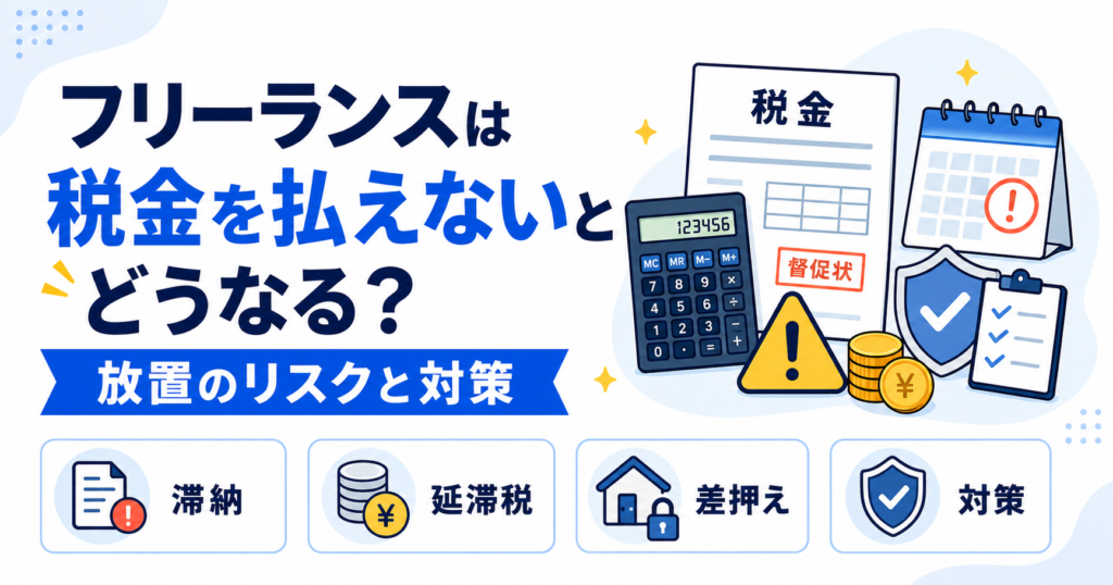 フリーランス 税金 払えない