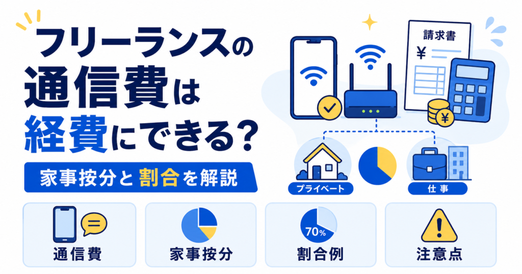 フリーランス 通信費 経費