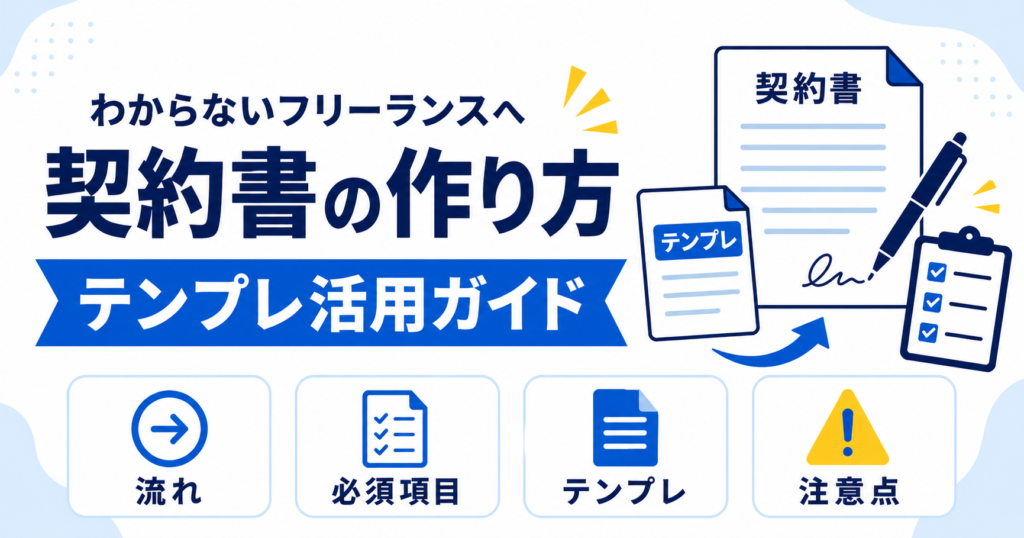 フリーランス 契約書 テンプレ