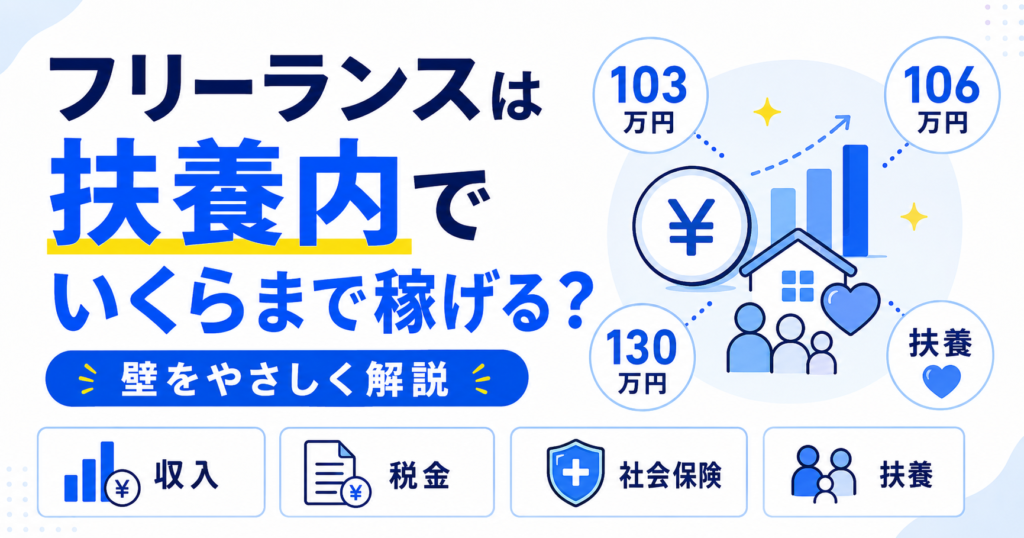 フリーランス 扶養 範囲内