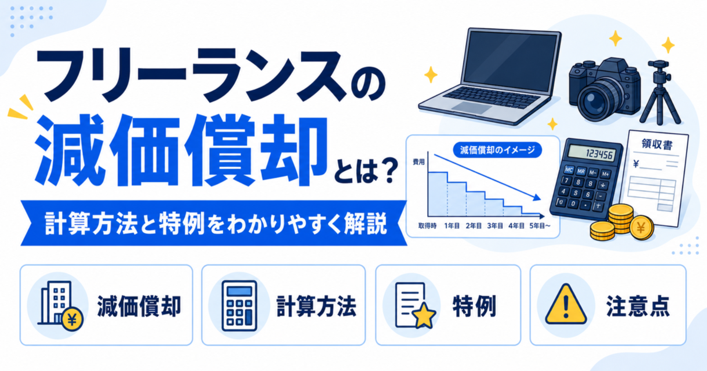 フリーランス 減価償却