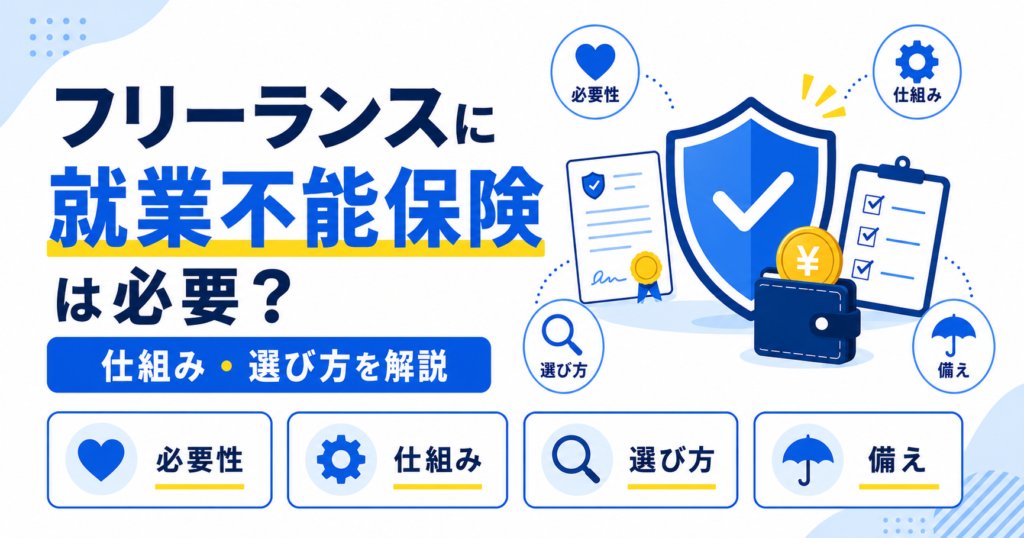 フリーランス 就業不能保険