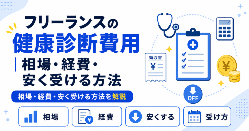 フリーランス 健康診断 費用