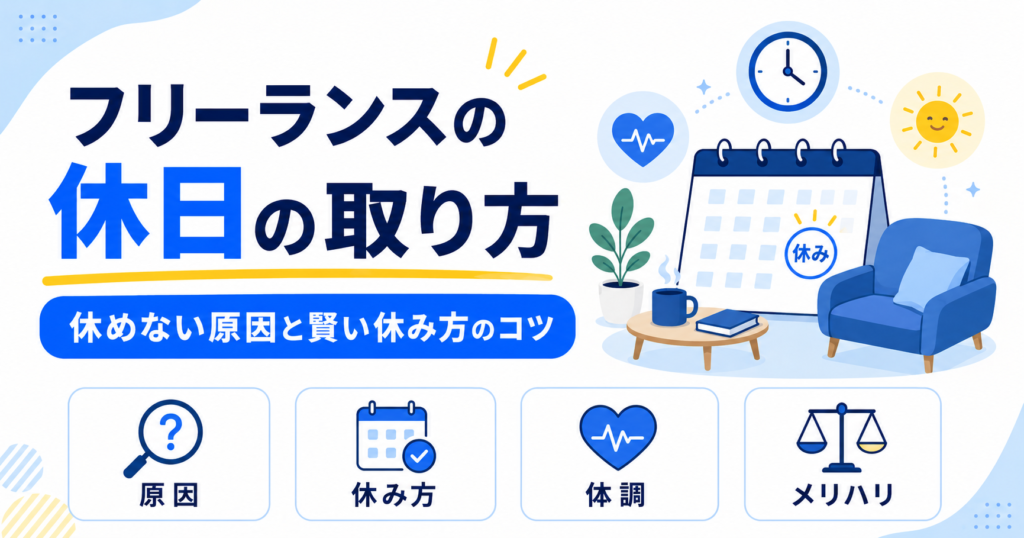 フリーランス 休日 取り方