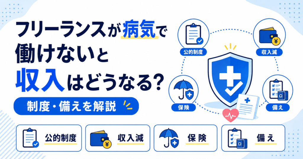 フリーランス 病気 収入