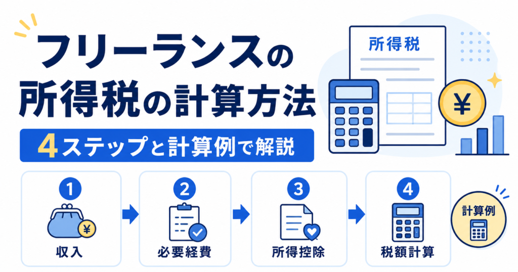 フリーランス 所得税 計算