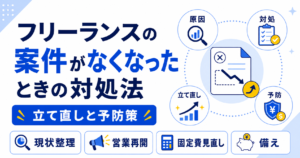 フリーランス 案件 なくなった 対処
