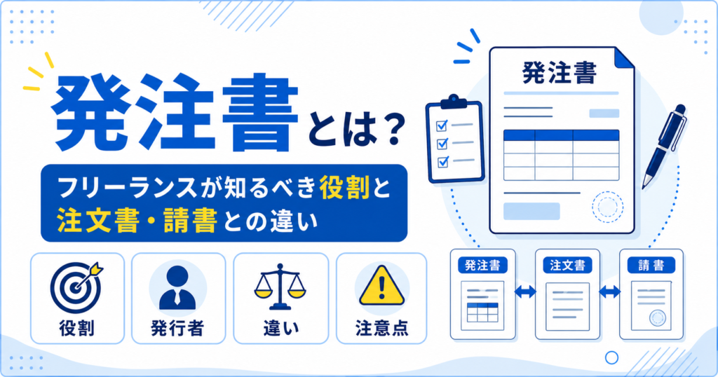 フリーランス 発注書 とは