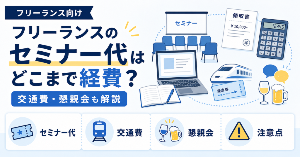 フリーランス セミナー代 経費