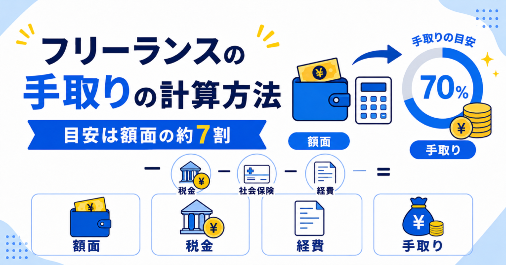 フリーランス 手取り 計算