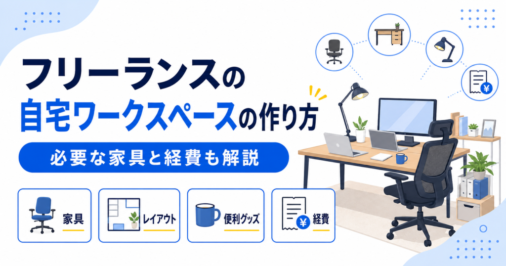 フリーランス ワークスペース 自宅