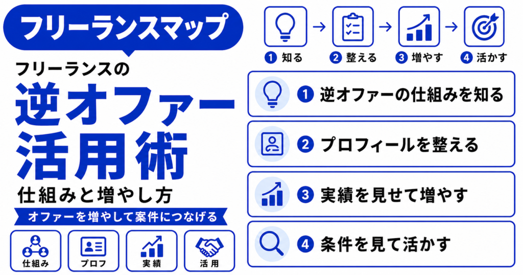 フリーランスエージェント 逆オファー