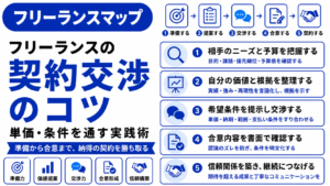 フリーランス 契約 交渉 コツ