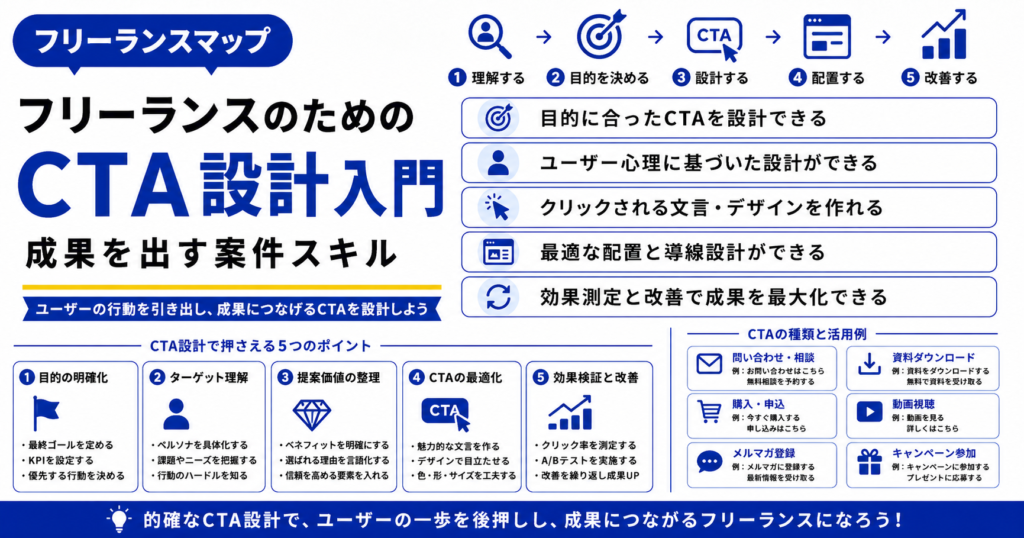 フリーランス CTA 設計