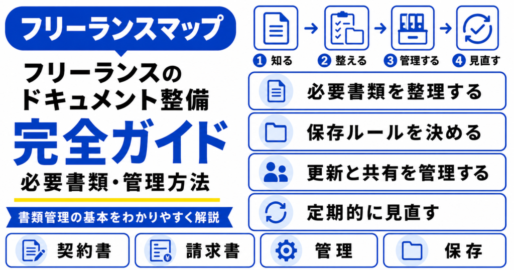 フリーランス ドキュメント 整備