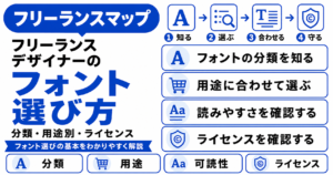 フリーランス フォント 選び方