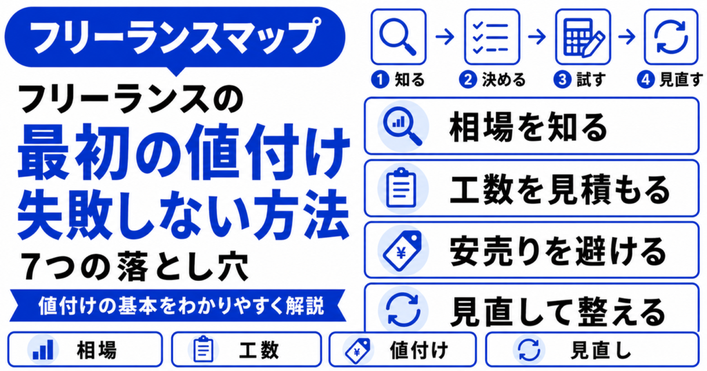 フリーランス 最初 値付け 失敗 しない