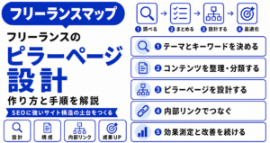 フリーランス ピラーページ 設計