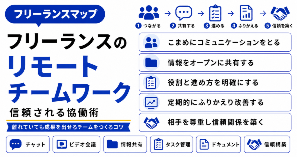 フリーランス リモート チームワーク