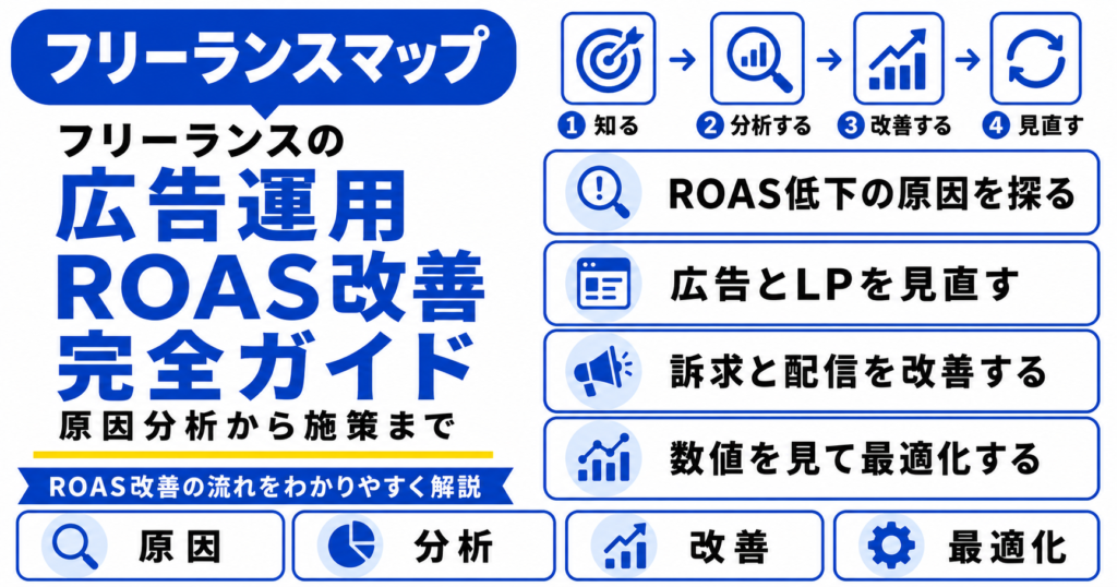 フリーランス ROAS 改善