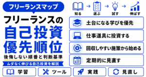 フリーランス 自己投資 優先順位