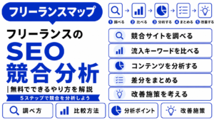 フリーランス SEO 競合 分析