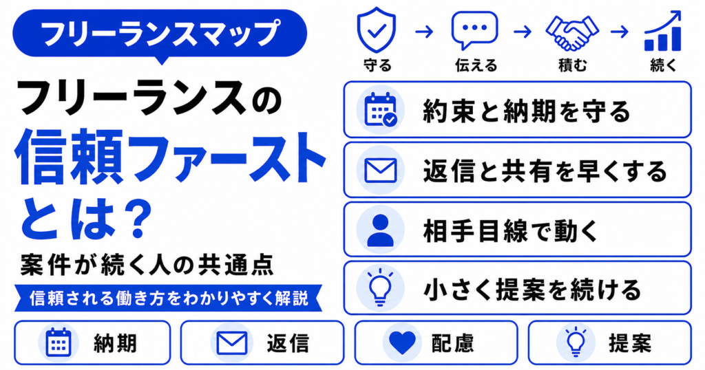 フリーランス 信頼 ファースト