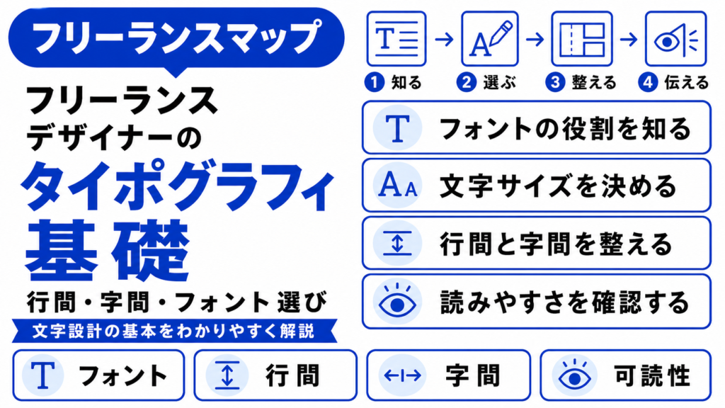 フリーランス タイポグラフィ 基礎