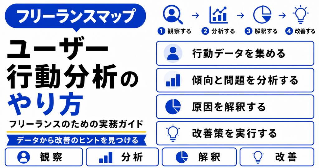 フリーランス ユーザー 行動 分析